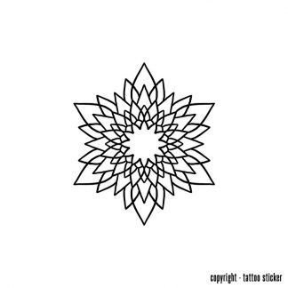 Mandala sticker 03