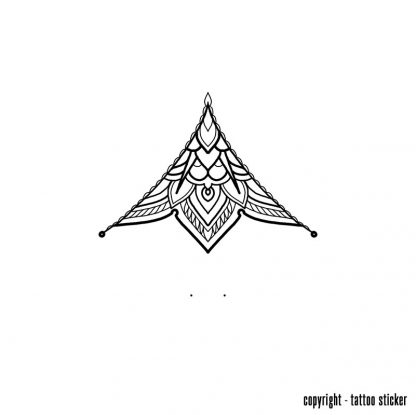 Plaktatoeage sternum