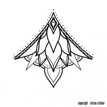 Sternum plaktattoo