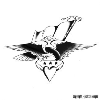 plaktatoeage eagle